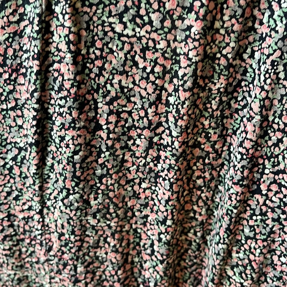 VINTAGE ADINI True Wrap Dress Ditsy Floral Size S - Picture 9 of 14